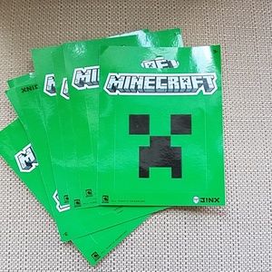 Set of 8 Minecraft Stickers by JINX New with tag